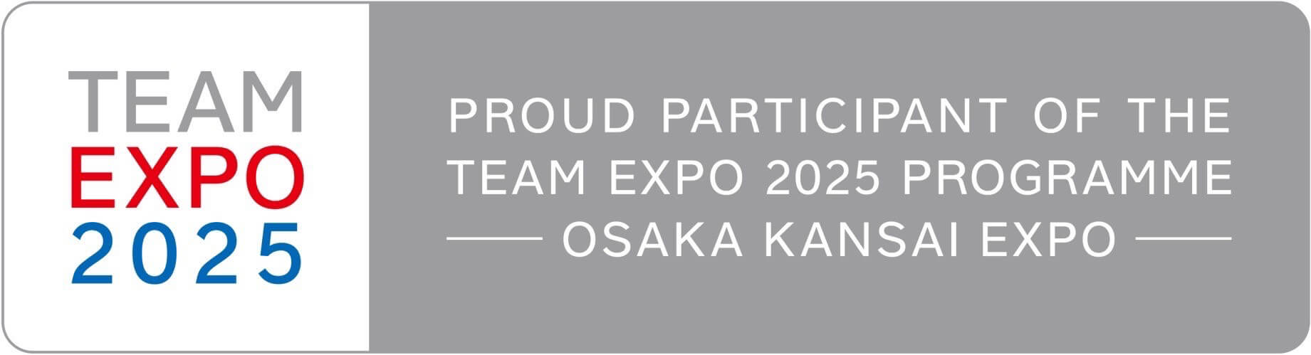 わたしたちは、大阪・関西万博TEAMEXPO2025プログラムに参加しています